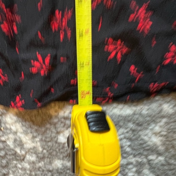 Zara Size M Black Ruffled Mini Dress (i108) - Picture 9 of 11